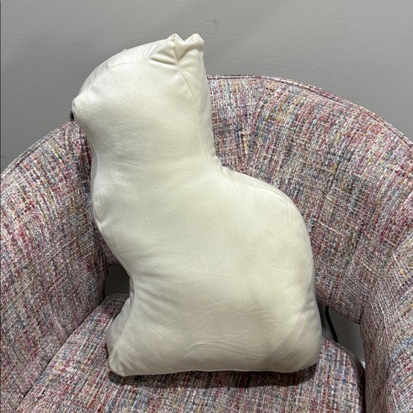 NWT Coveted Home Decorative Pillow Cat Constellation Embroidered Sequin - Picture 2 of 4